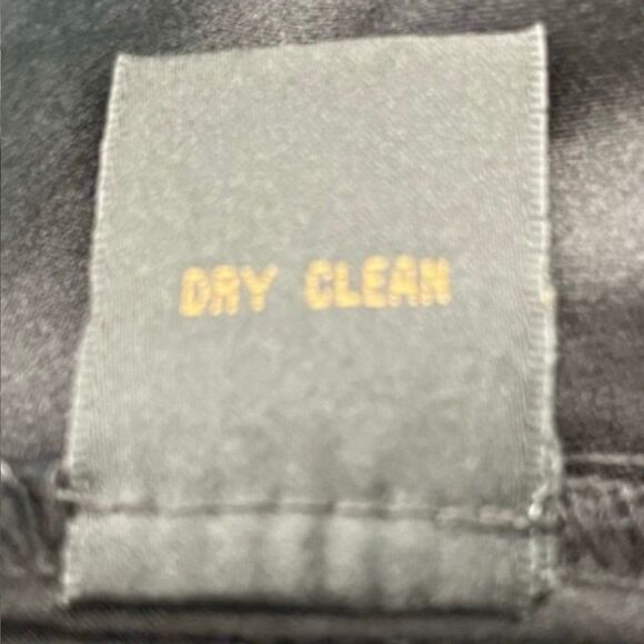 Nicole Miller Cut-Out Blouse Black Silk Sleeveless Back Zipper High Neck S - Picture 6 of 6